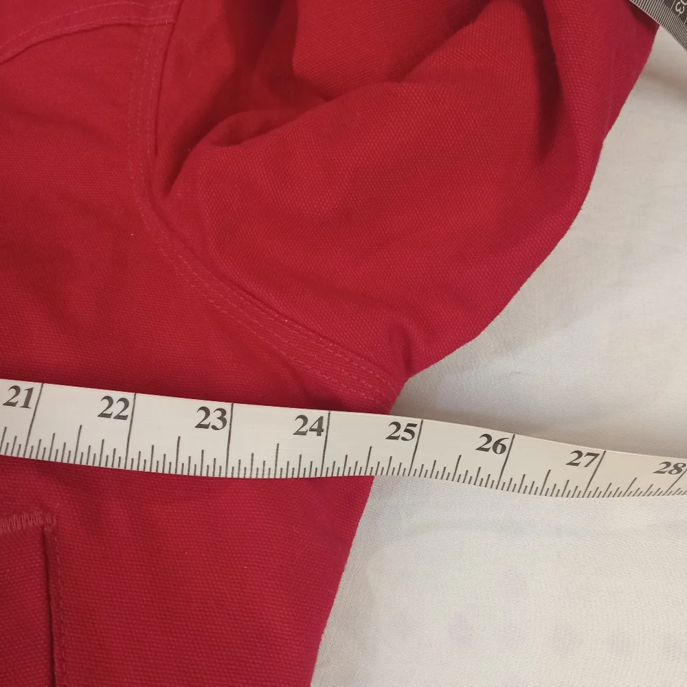 Carhartt Men's Vintage Red Full Zip  Insulated Lined Jacket - Picture 12 of 16